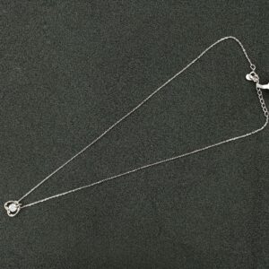 925 Silver Heart Shape Pendant Chain