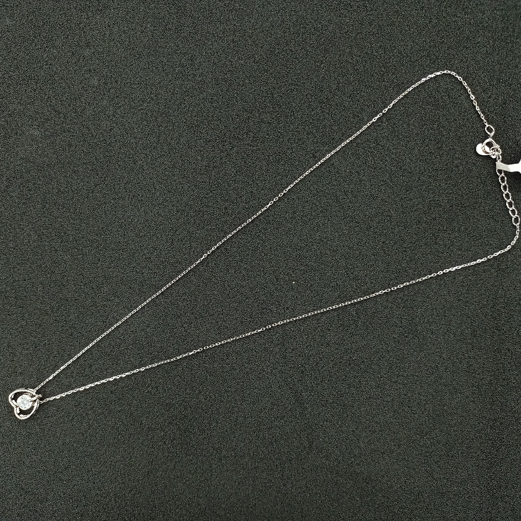 925 Silver Heart Shape Pendant Chain