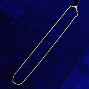 Gold micro handmade chain