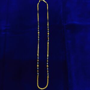 Gold enamel chain