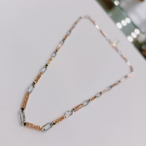 18k rose gold chain