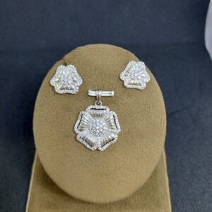 925 Silver Fancy Pendant Set