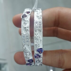 925 Silver Fancy Bangles