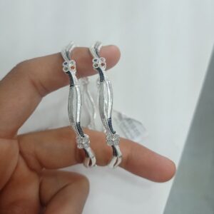 Silver Fancy design bangle