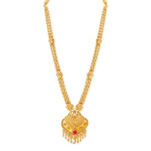 Gold long set 22k hallmark 91.6