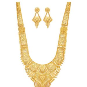 Gold long desi set