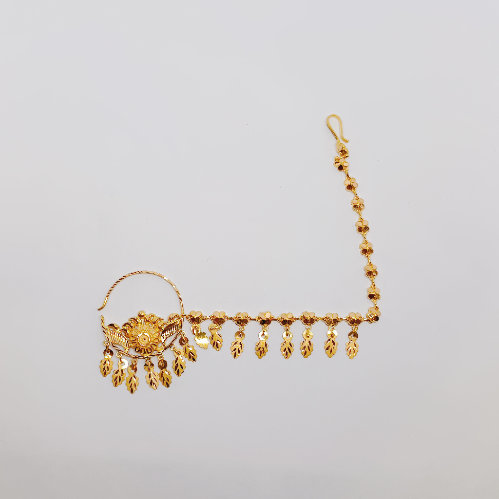Gold nath 22 k hallmark