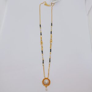 Suryamukhi design mangalsutra