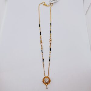 Suryamukhi design mangalsutra