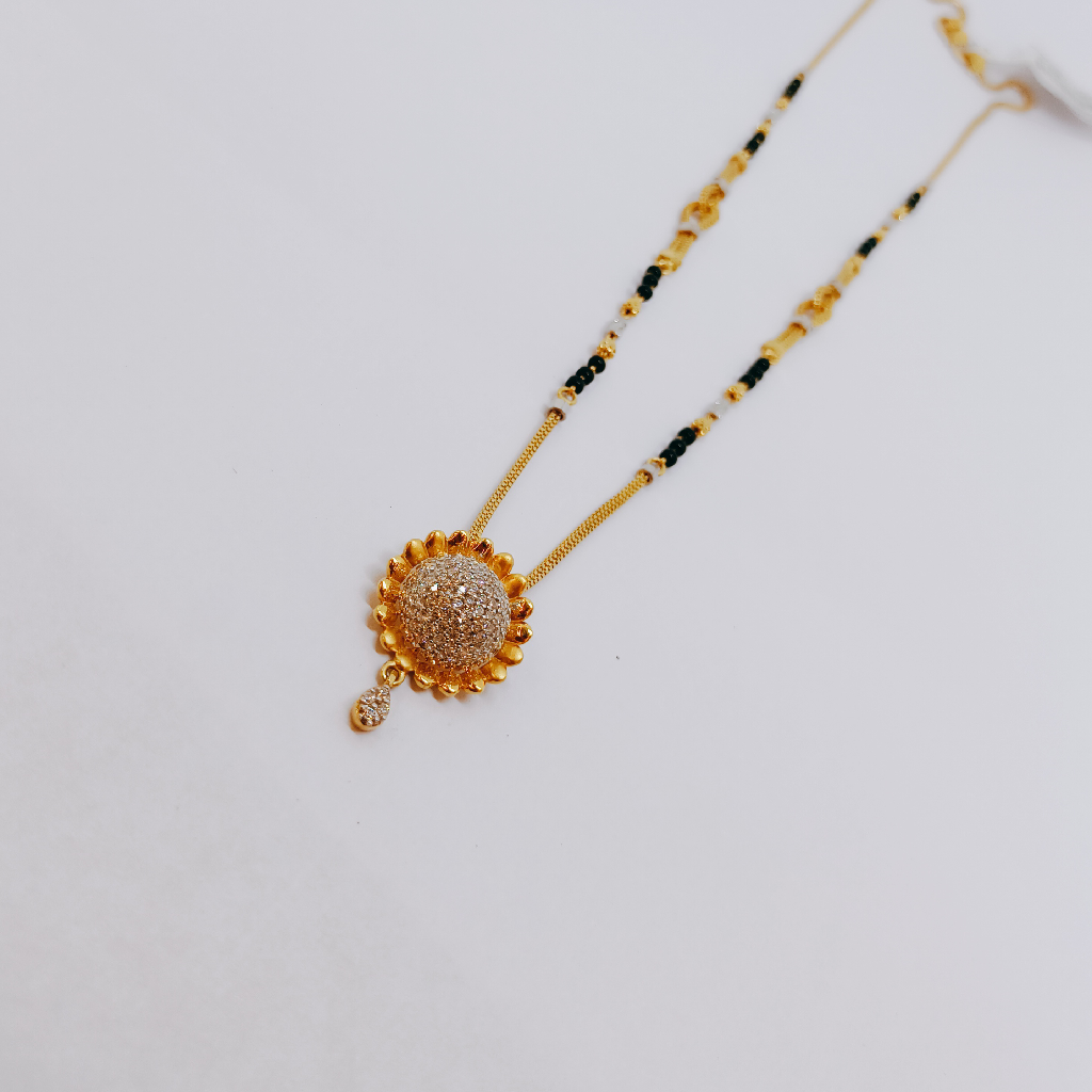 Suryamukhi design mangalsutra