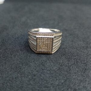 Silver Box design ring
