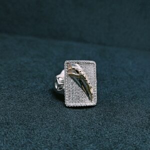 Silver Jaguar rings