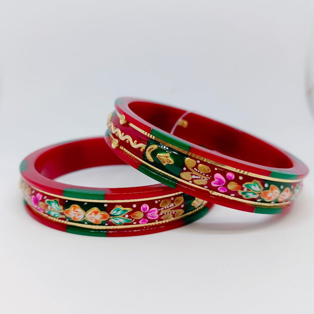 GOLD COLOUR PRINTING CHUDI