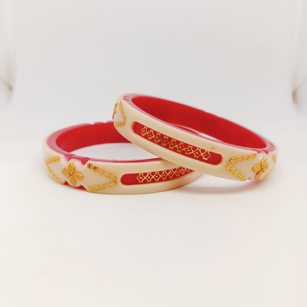 PINK & CREEM  COLOUR CHUDI