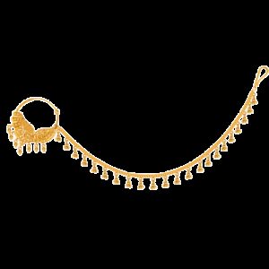 gold fancy design nath