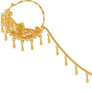 916 Gold Designer Nath