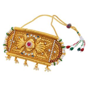 GOLD RAJASTHANI DESIGN BAJUBAND
