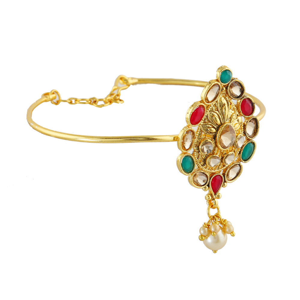 GOLD ANTIQUE DESIGN BAJUBAND