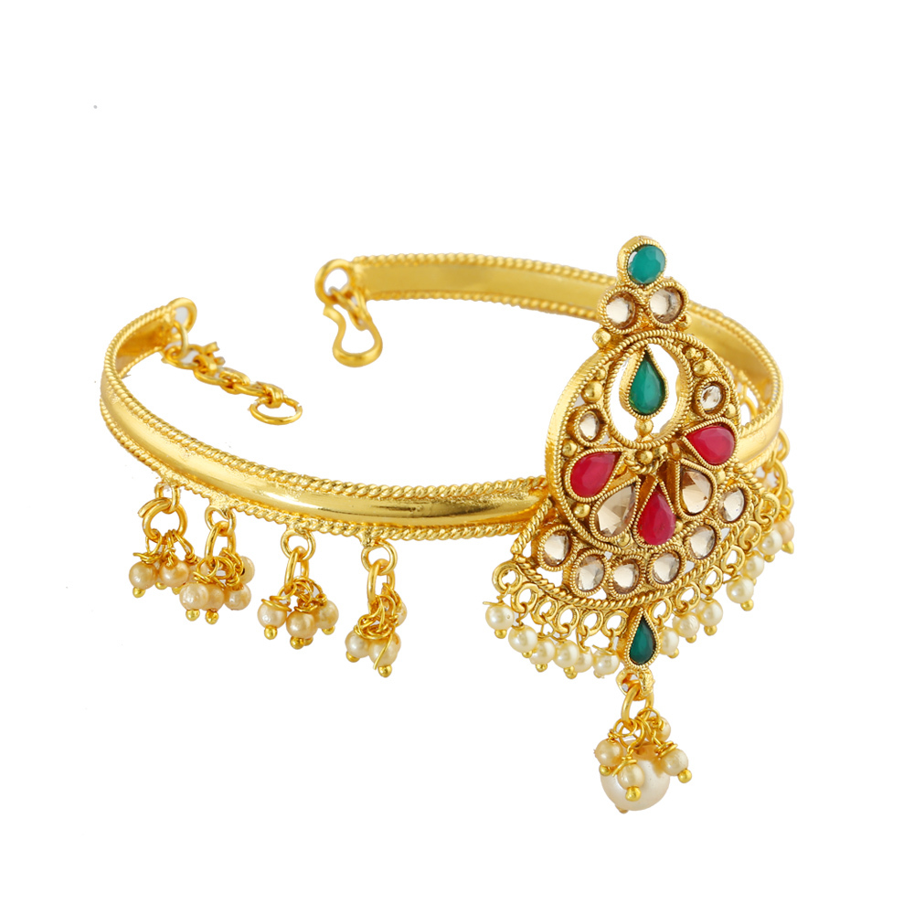 GOLD ANTIQUE DESIGN BAJUBAND