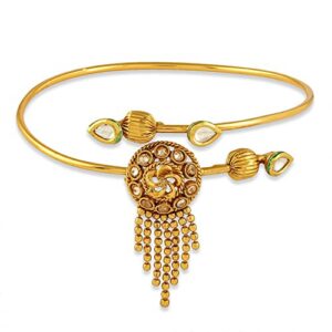 916 Gold Fancy Adjustable Bajubandh