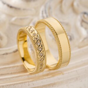 GOLD COUPLE RING