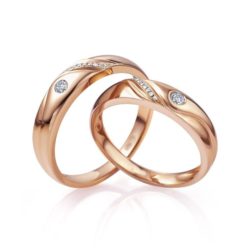 ROSE GOLD COUPLE RING