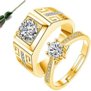 GOLD COUPLE RING
