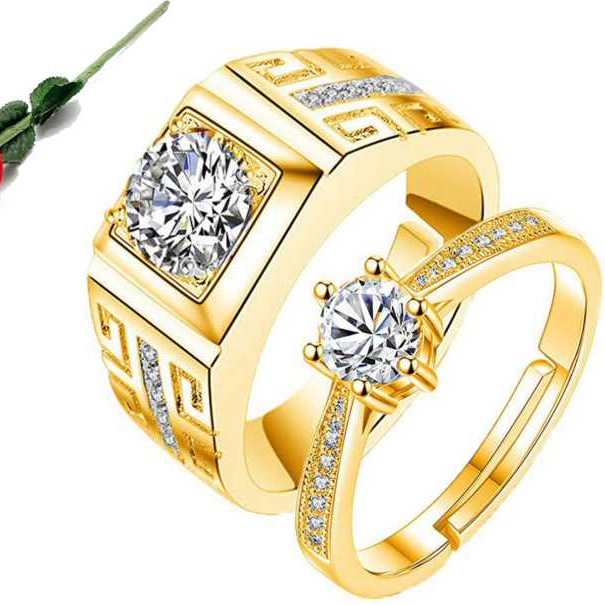 GOLD COUPLE RING