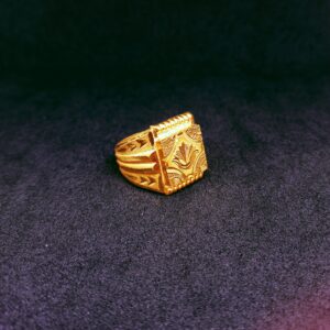 916 Gold daily wear gents ring
