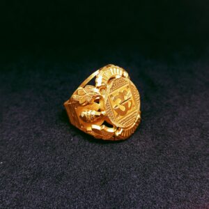916 Gold Nazrana Design Ring