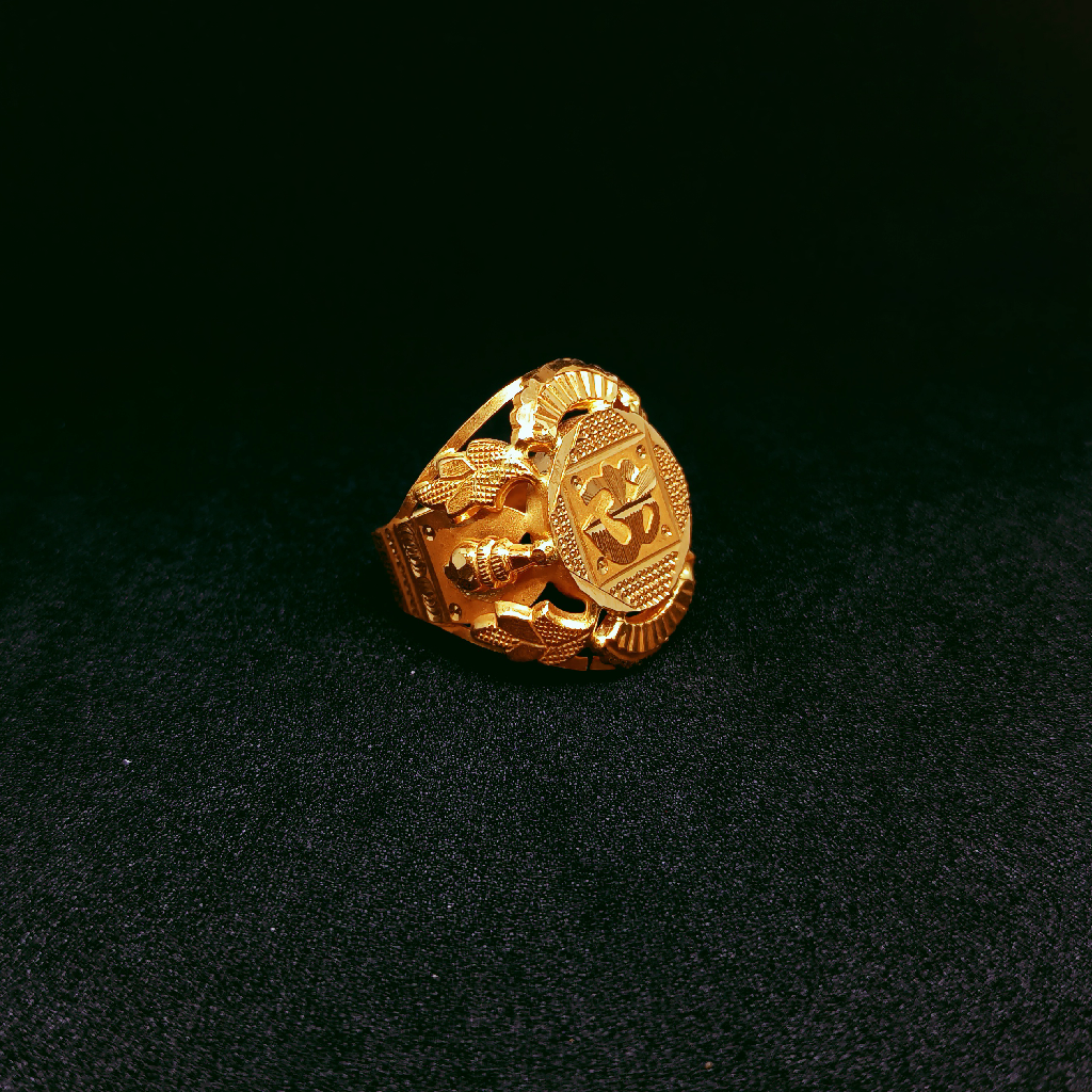916 Gold Nazrana Design Ring
