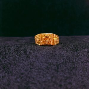 916 gold casting design ring
