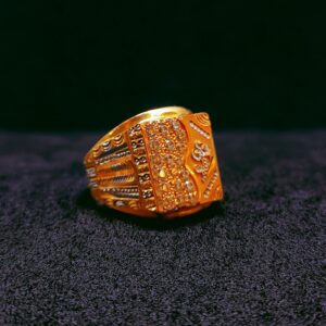 22k gold trending design ring