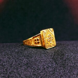 916 Gold Balloon Ring
