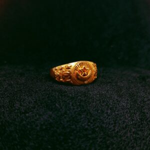 22k gold with star Ring
