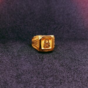 916 Gold designer ring for mens