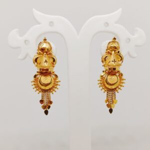 916 gold Traditional earring