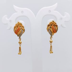 916 gold Classic and Unique Earrings