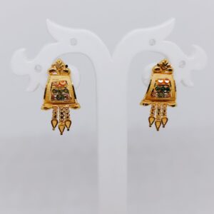 gold new kalkatti design Earrings