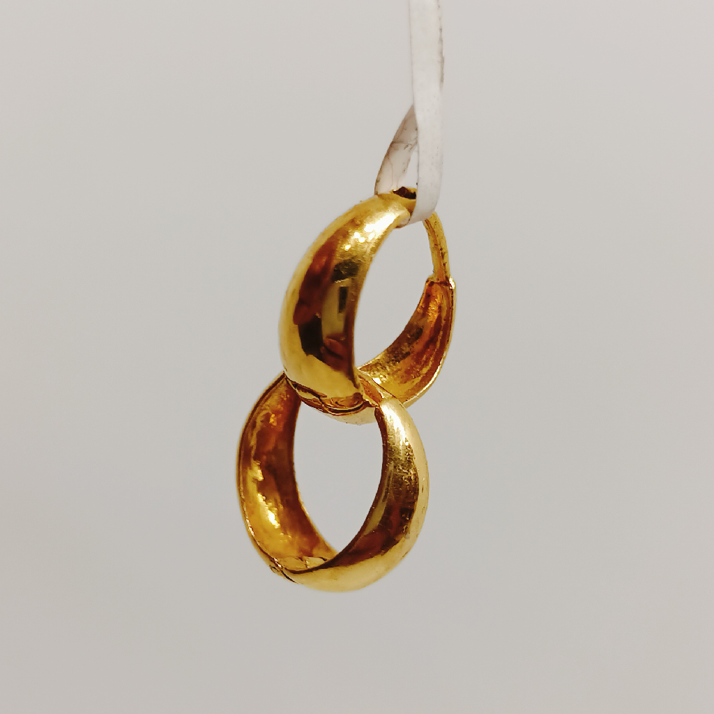 20 Carat Solid plain Gold Earrings