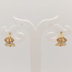 20 Carat Gold daily wear Earrings