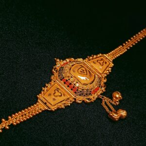 916 gold Bajuband for wedding