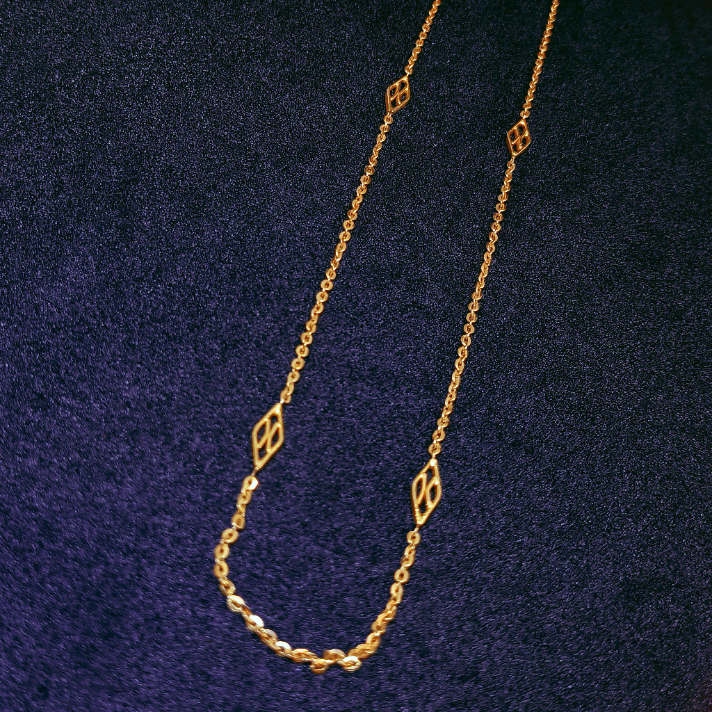 22K Gold Delicate Chain - Image 2