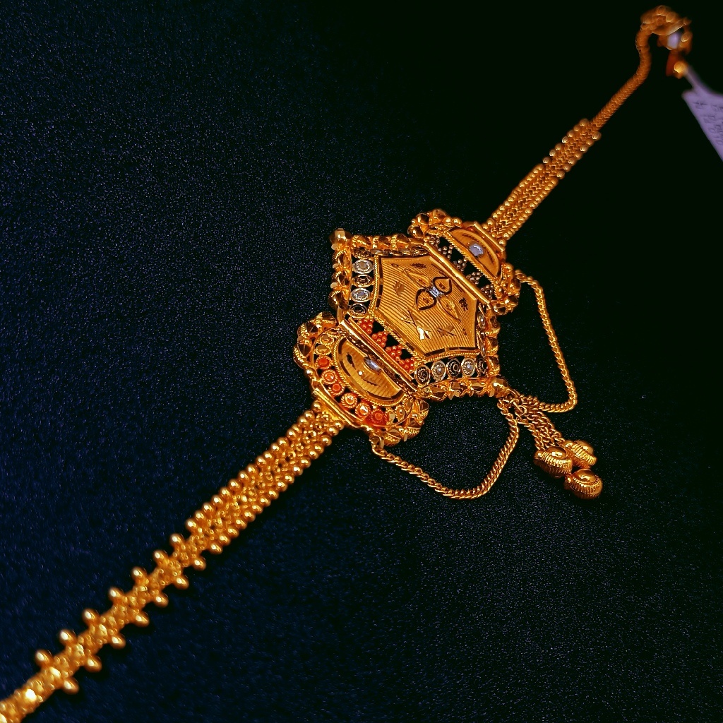 22K Gold Kalkatti Bajuband