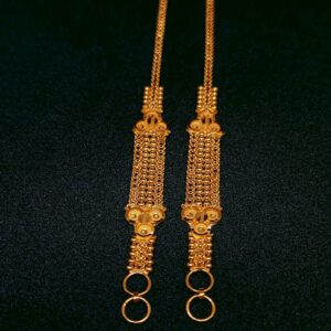 22K Gold Fancy Ear chain