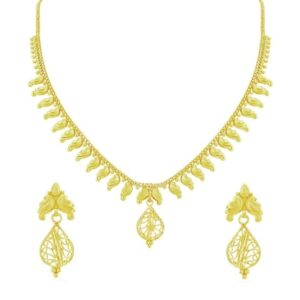 916 Gold Fancy Necklace Set GJ-N03