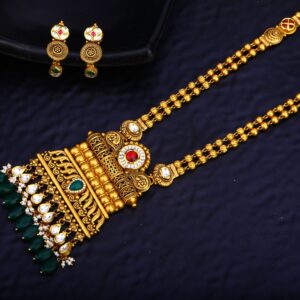 22K Gold Hallmarked Wedding Necklace Set
