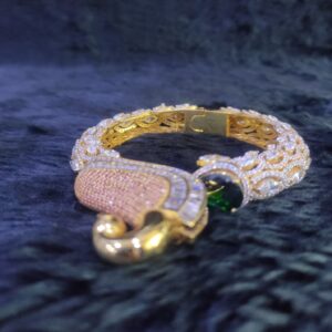 22Kt/916 UNIQUE PEACOCK BRECELET GLU-001