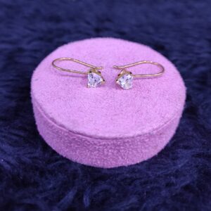 18kt/750 yellow gold fancy hanging earrings gtb-8