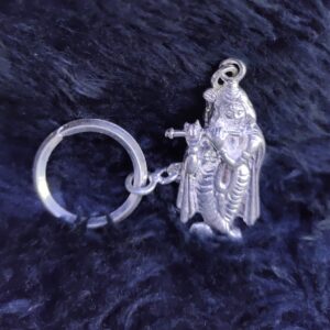 Silver Kanhaji Idol Keychain SKY-40
